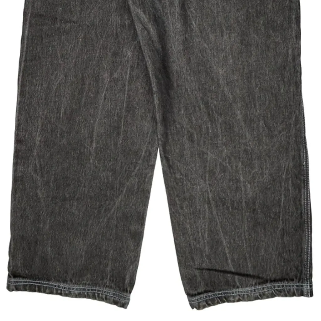 Competition Baggy Carpenter Jeans - 32W 32L Grey Denim - Image 8