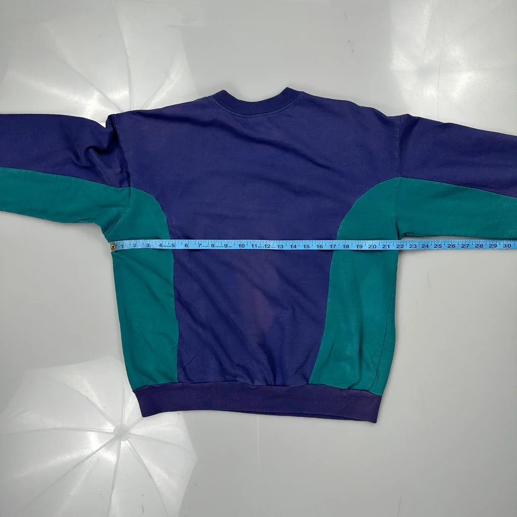 Comrades Marathon Reebok Graphic Sweatshirt - Large Purple Cotton - Image 3