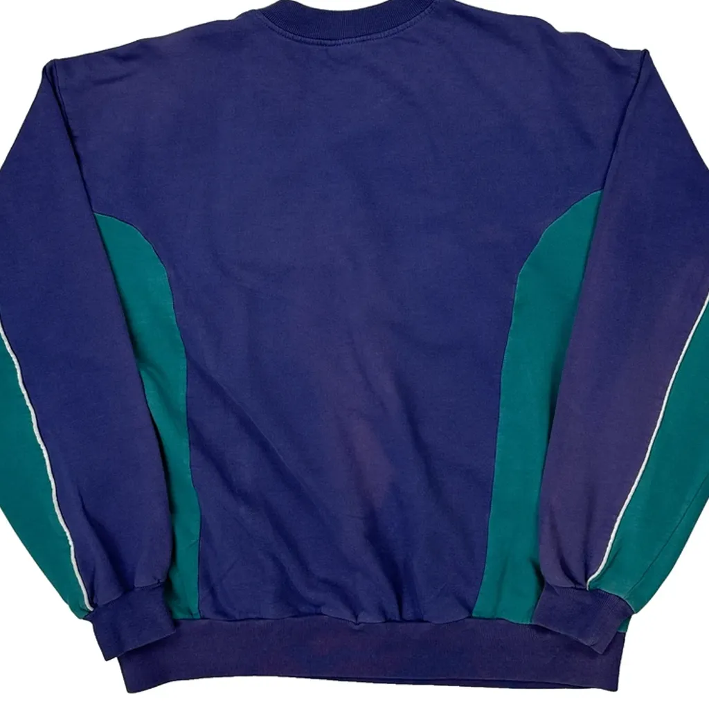 Comrades Marathon Reebok Graphic Sweatshirt - Large Purple Cotton - Image 7
