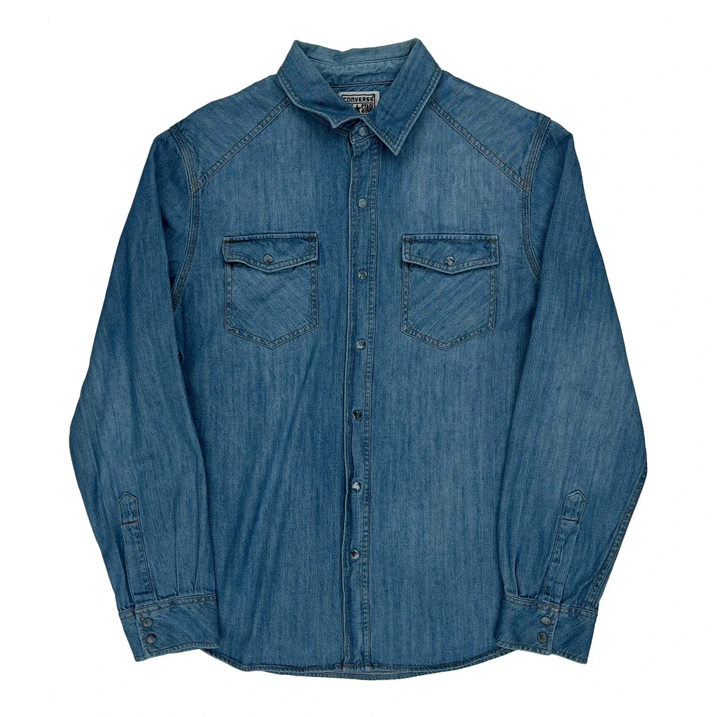 Converse Denim Shirt - Medium Blue Denim