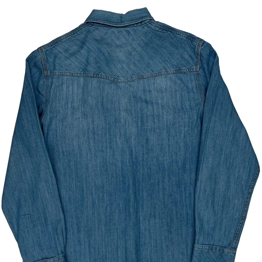 Converse Denim Shirt - Medium Blue Denim - Image 6