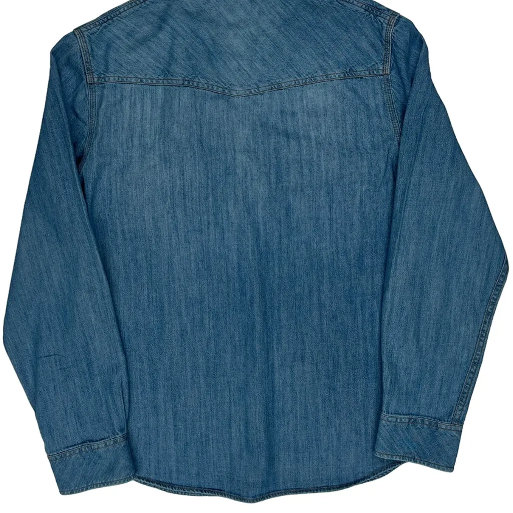 Converse Denim Shirt - Medium Blue Denim - Image 7