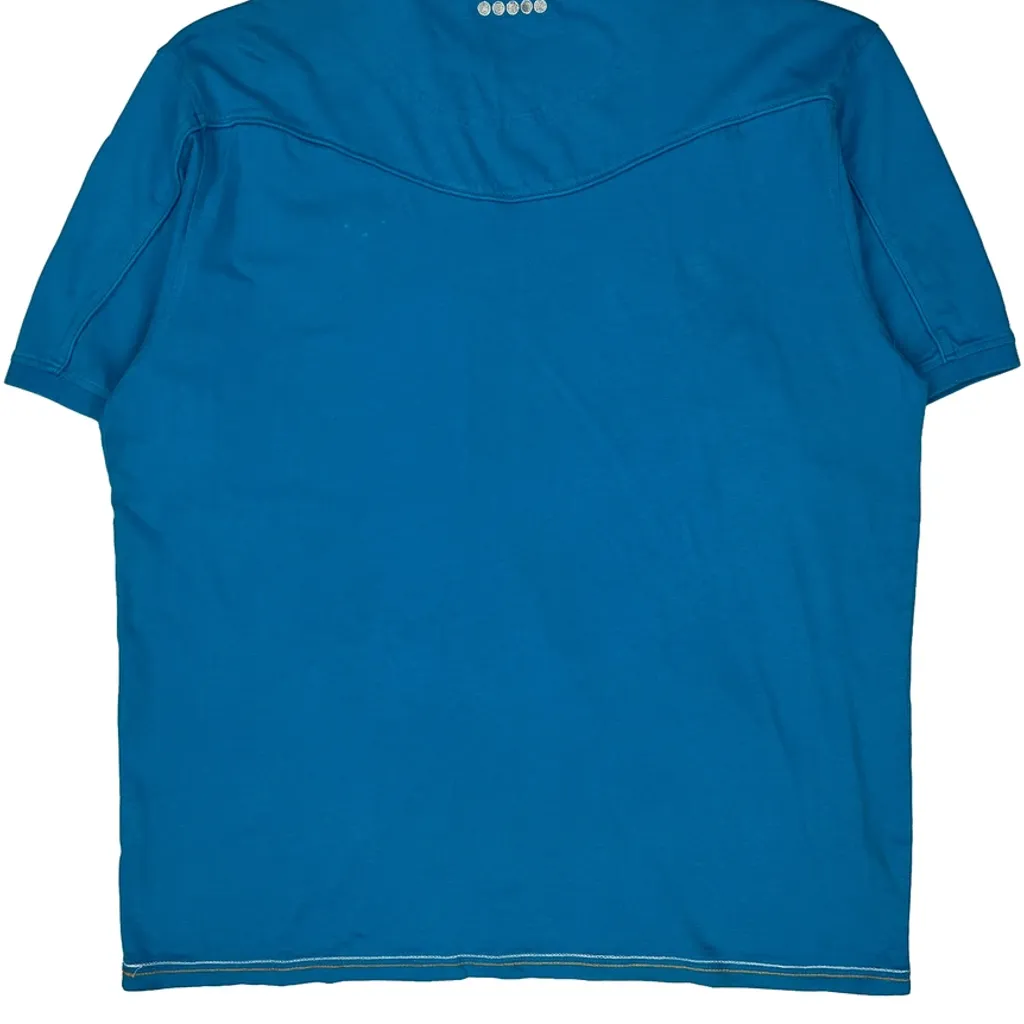 Coogi Graphic T-Shirt - 2XL Blue Cotton - Image 6