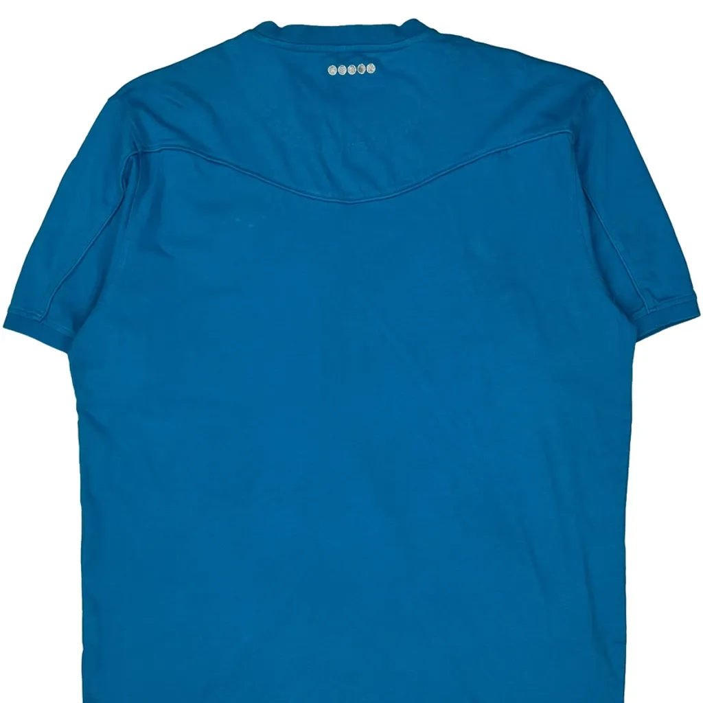 Coogi Graphic T-Shirt - 2XL Blue Cotton - Image 7
