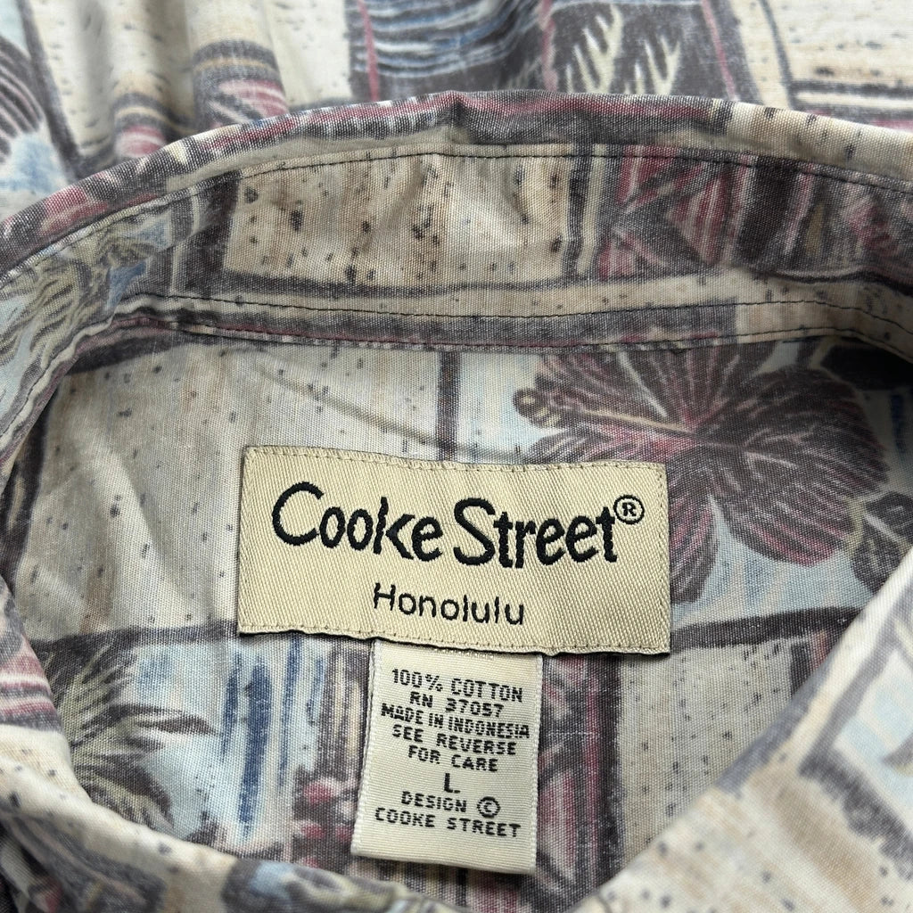 Cooke Street Hawaiian Shirt - Large Multicoloured Cotton - Image 3