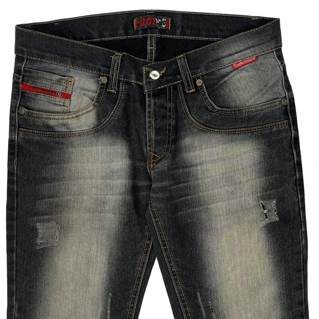 Cool Denim Shorts - 33W 12L Dark Wash Denim - Image 9