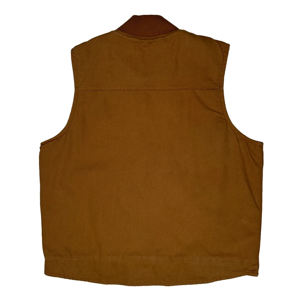 Corner Stone Gilet - XL Brown Cotton - Image 2