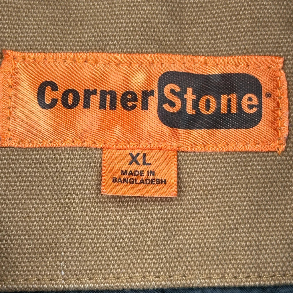 Corner Stone Gilet - XL Brown Cotton - Image 3