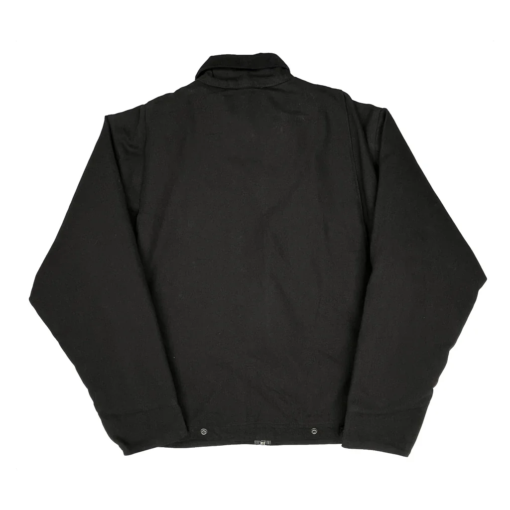 Corner Stone Workwear Jacket - Large Black Cotton - Image 2