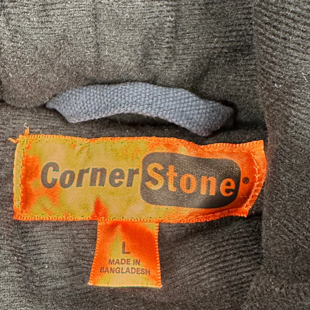 Corner Stone Workwear Jacket - Large Gray Cotton - Image 3