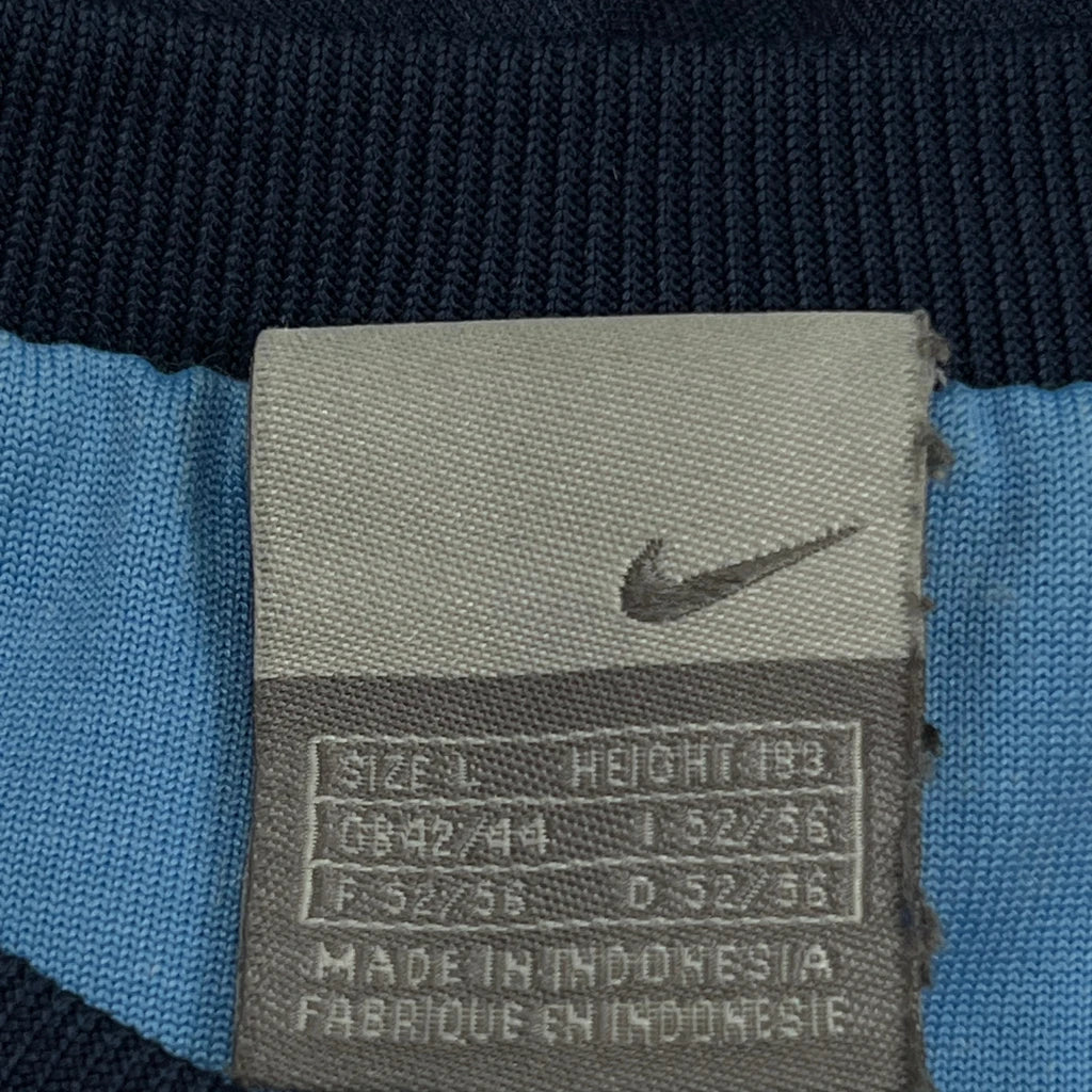 Cortez Nike Graphic Long Sleeve T-Shirt - Large Blue Cotton - Image 3