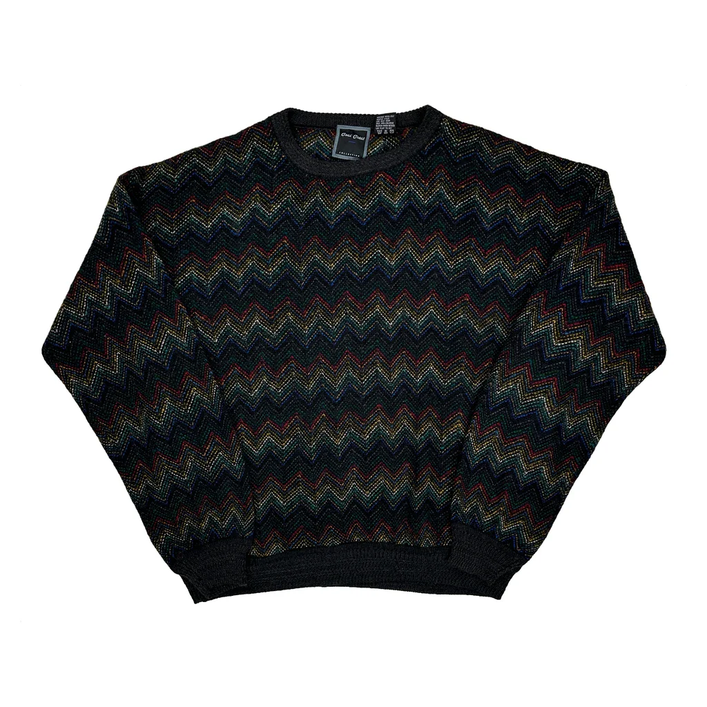 Cosi Crest Jumper - Medium Black Acrylic - Image 2