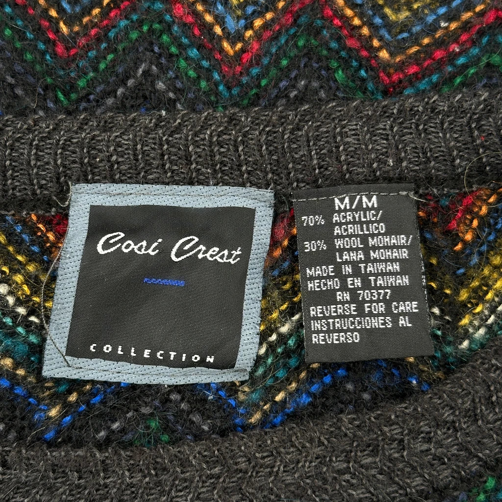 Cosi Crest Jumper - Medium Black Acrylic - Image 3