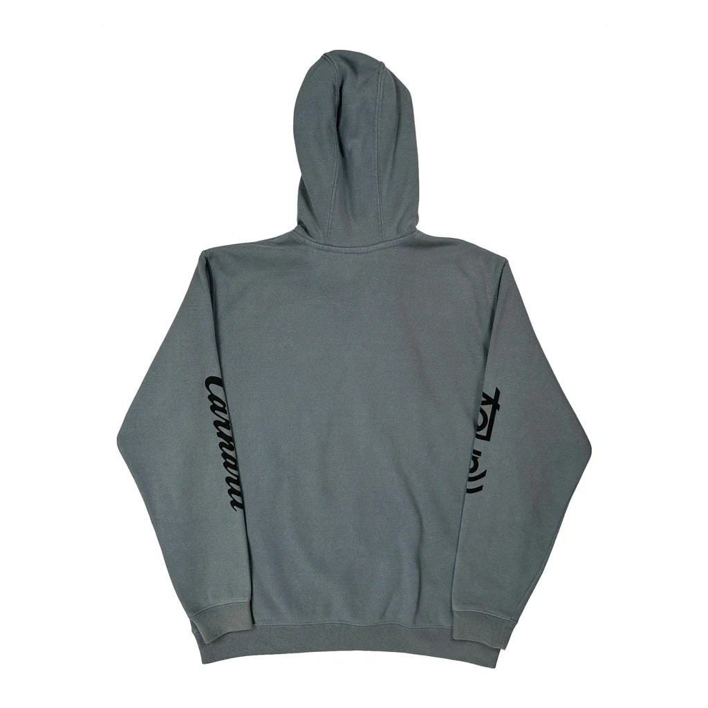 Costa Mesa, Ca Hurley Hoodie - Large Grey Cotton Blend - Image 2