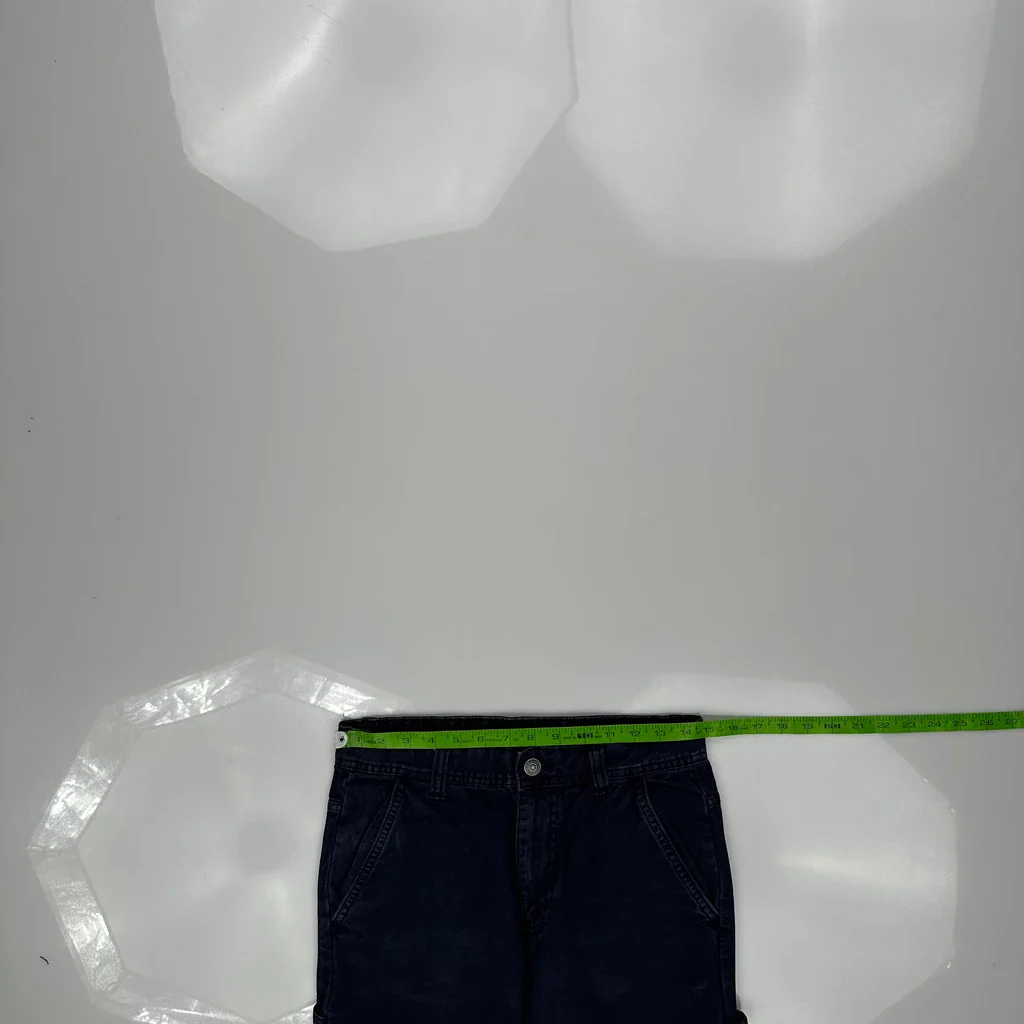 Cotton On Cargo Trousers - 29W 30L Navy Cotton - Image 3