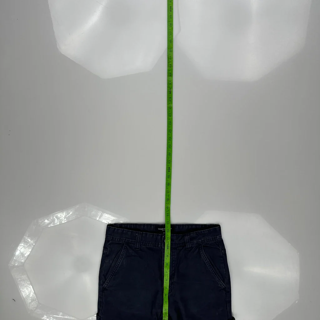 Cotton On Cargo Trousers - 29W 30L Navy Cotton - Image 4