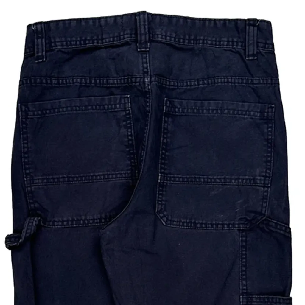 Cotton On Cargo Trousers - 29W 30L Navy Cotton - Image 8