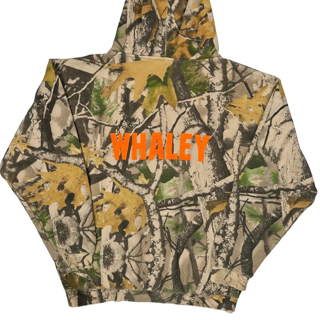 Cougars In Play Camo Hoodie - Medium Camo Cotton - Image 6