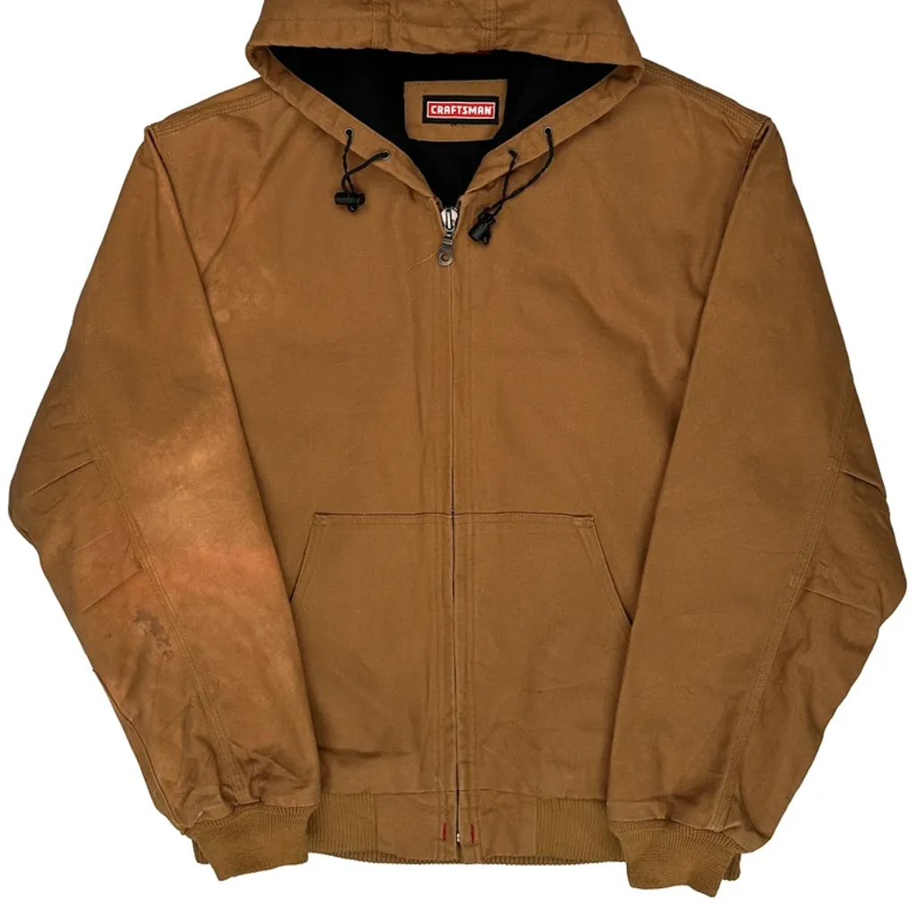 Craftsman Jacket - Large Brown Cotton - Image 5