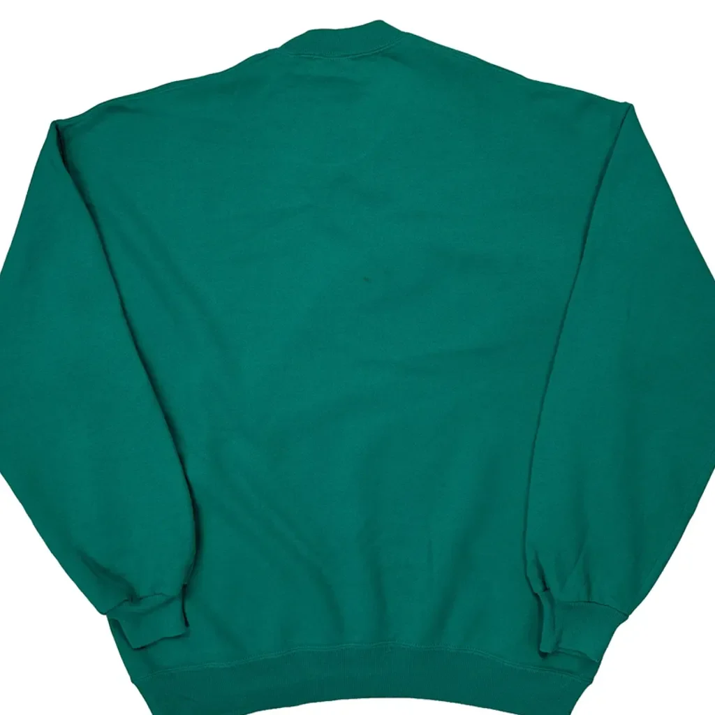 Crazy Shirts Sweatshirt - XL Green Cotton Blend - Image 6