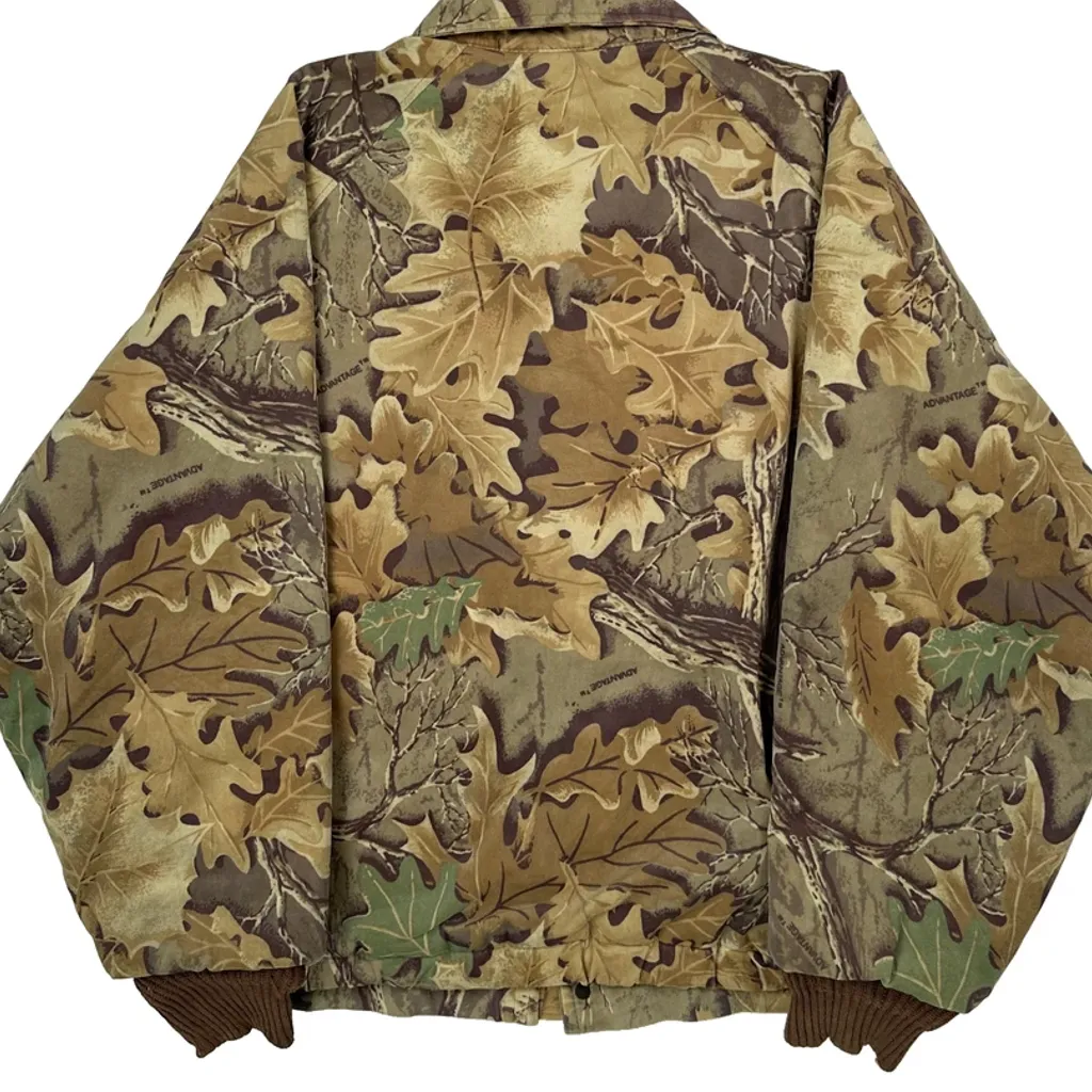Cropped 10X Detroit Style Camo Jacket - Large Camo Cotton - Image 7