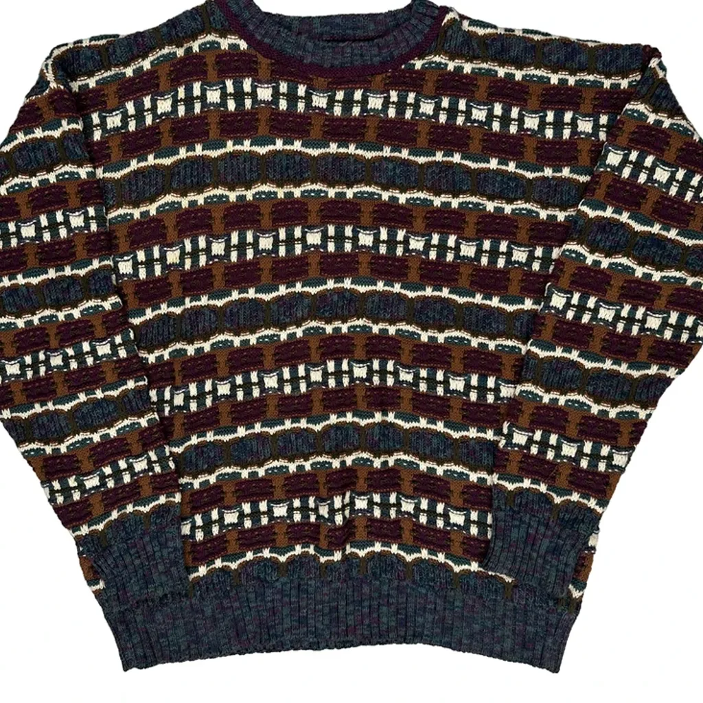 Crossings Jumper - XL Multicoloured Cotton - Image 4