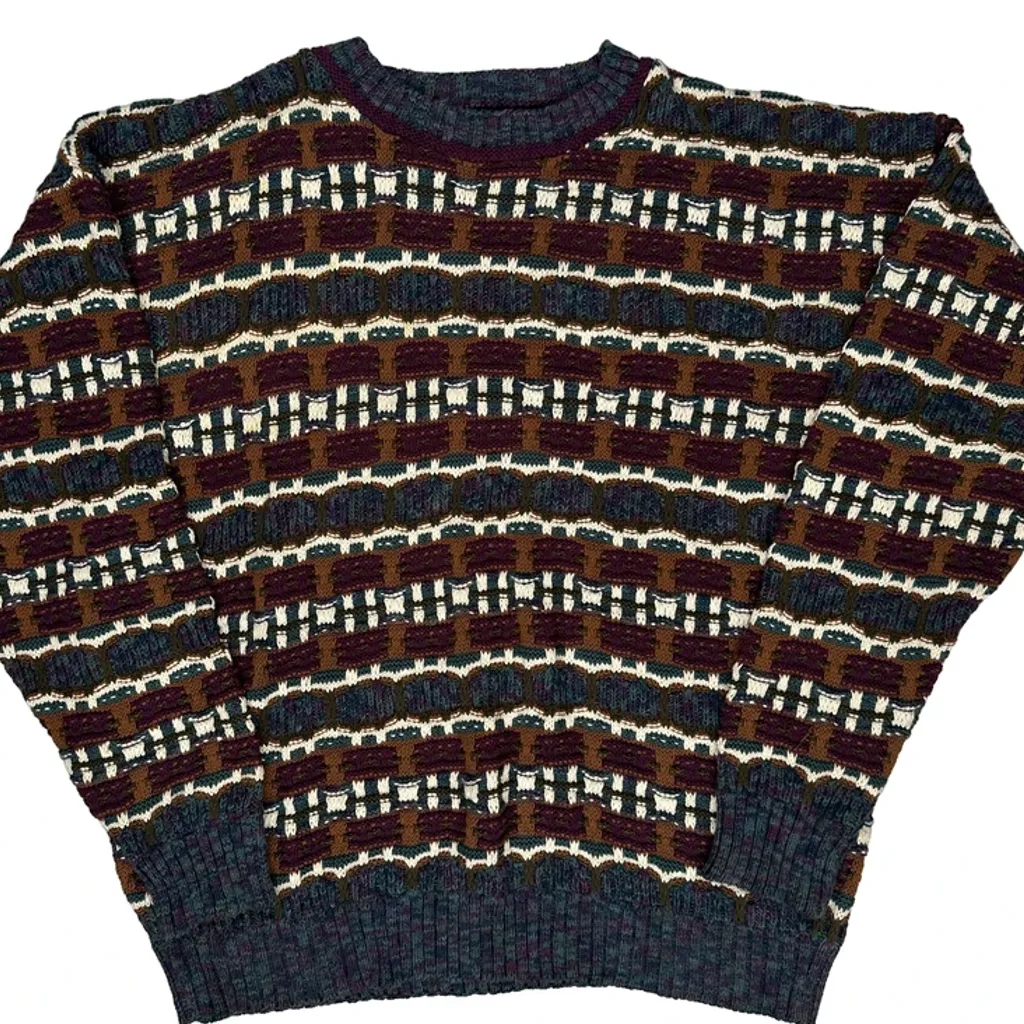 Crossings Jumper - XL Multicoloured Cotton - Image 5