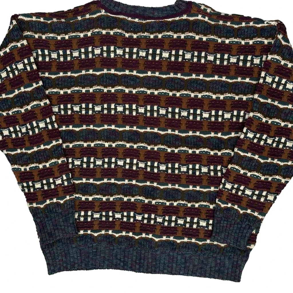 Crossings Jumper - XL Multicoloured Cotton - Image 6