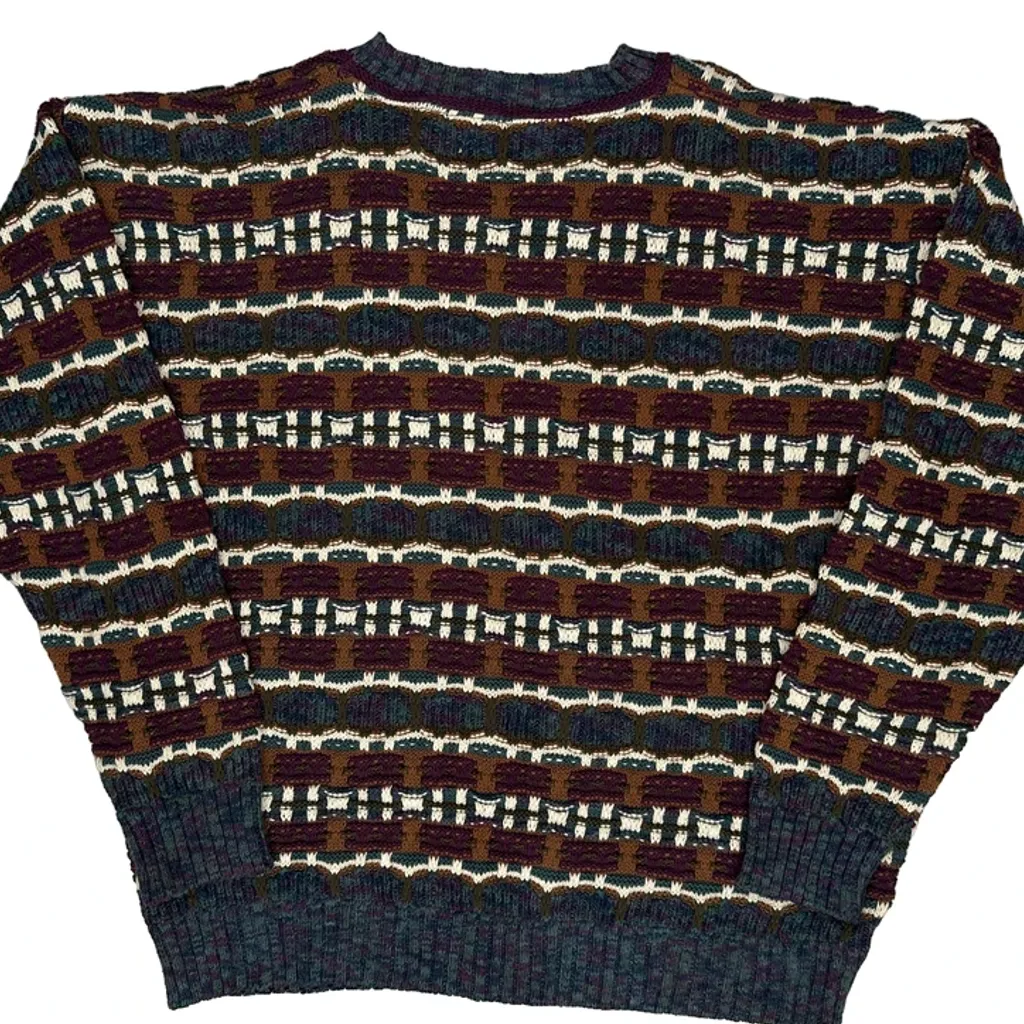 Crossings Jumper - XL Multicoloured Cotton - Image 7