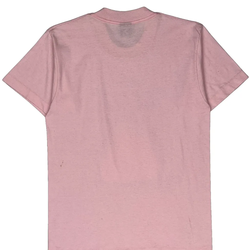 Cutest Cat Screen Stars Single Stitch T-Shirt - Medium Pink Cotton Blend - Image 7