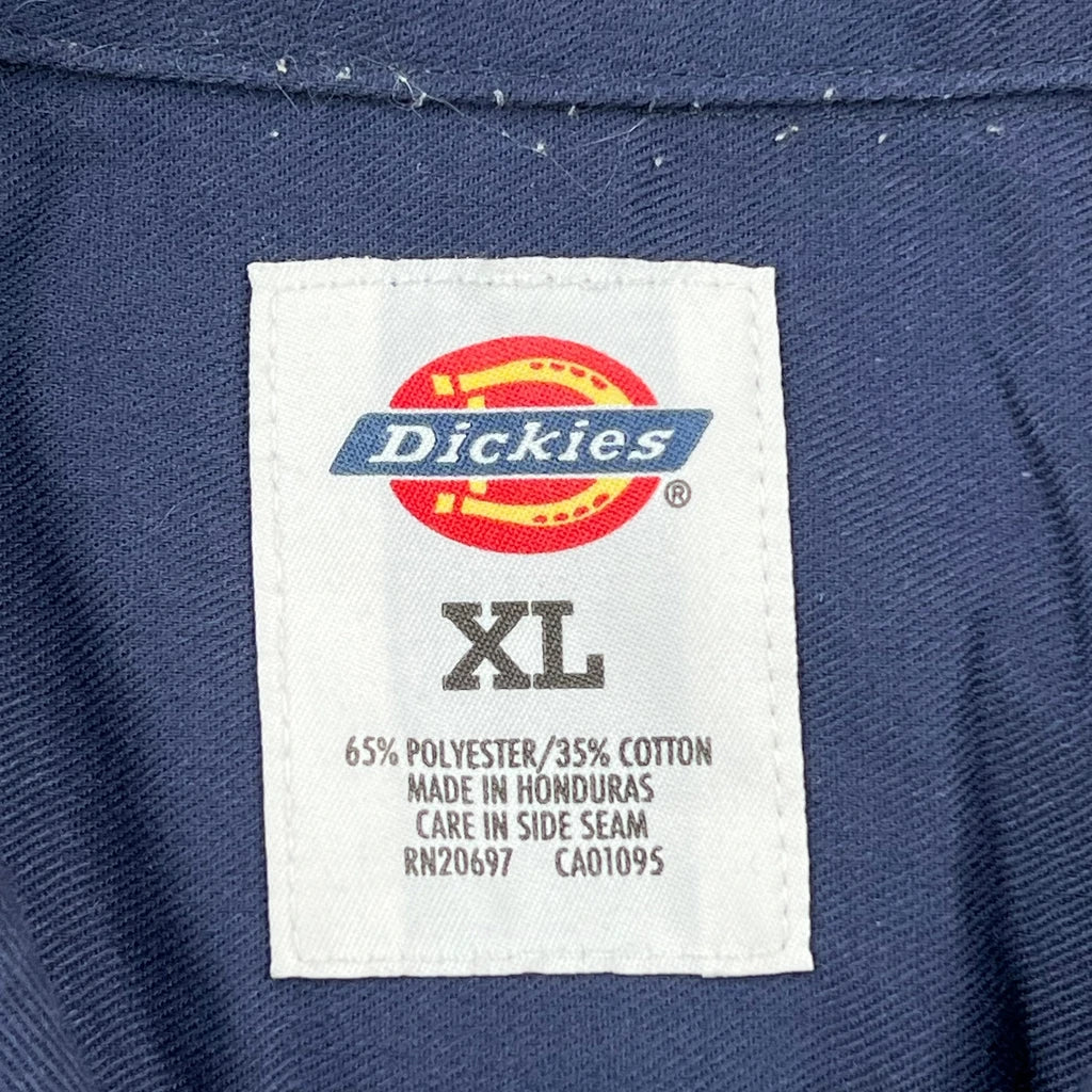 Cycles USA Dickies Short Sleeve Shirt - XL Blue Polyester Blend - Image 3