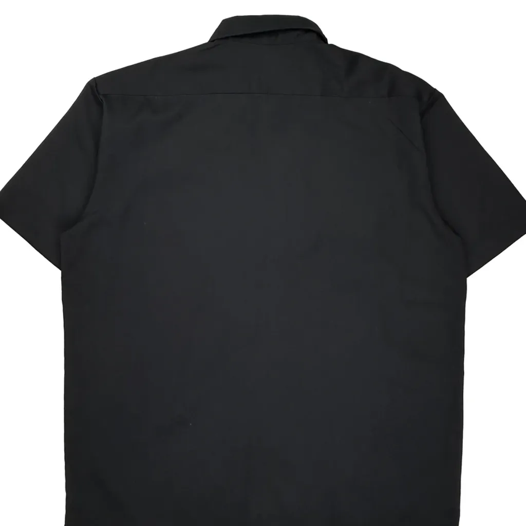 D.I.X. Dickies Short Sleeve Shirt - XL Black Polyester Blend - Image 8