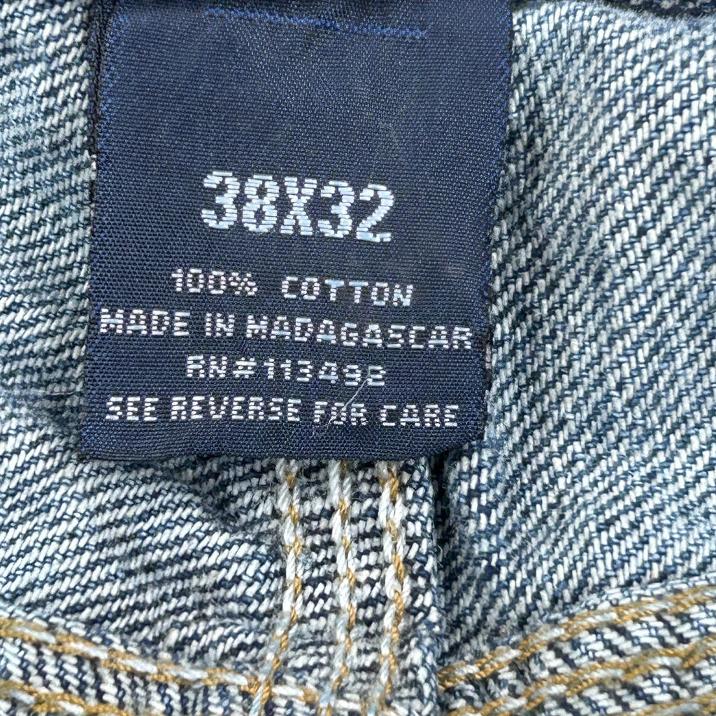Dakota Grizzly Carpenter Jeans - 34W 31L Blue Cotton - Image 6
