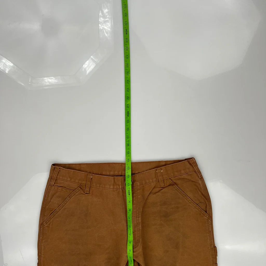 Dakota Grizzly Carpenter Pants - 36W 29L Brown Cotton - Image 4