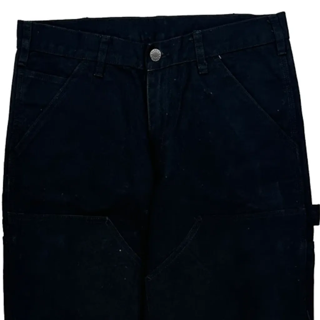 Dakota Grizzly Carpenter Trousers - 32W 31L Black Cotton - Image 9