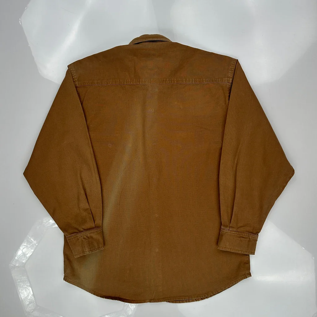 Dakota Grizzly Shirt - Medium Brown Cotton - Image 3
