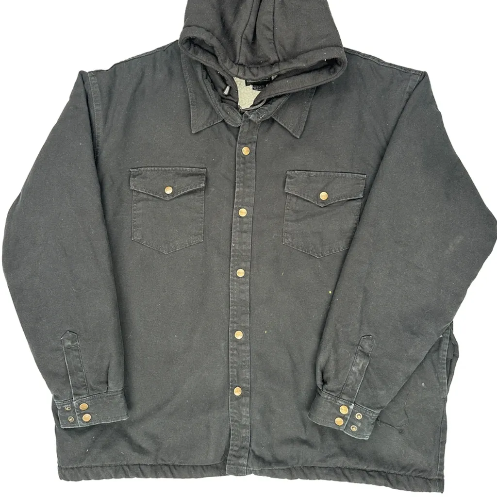 Dakota Jacket - 2XL Black Cotton - Image 4