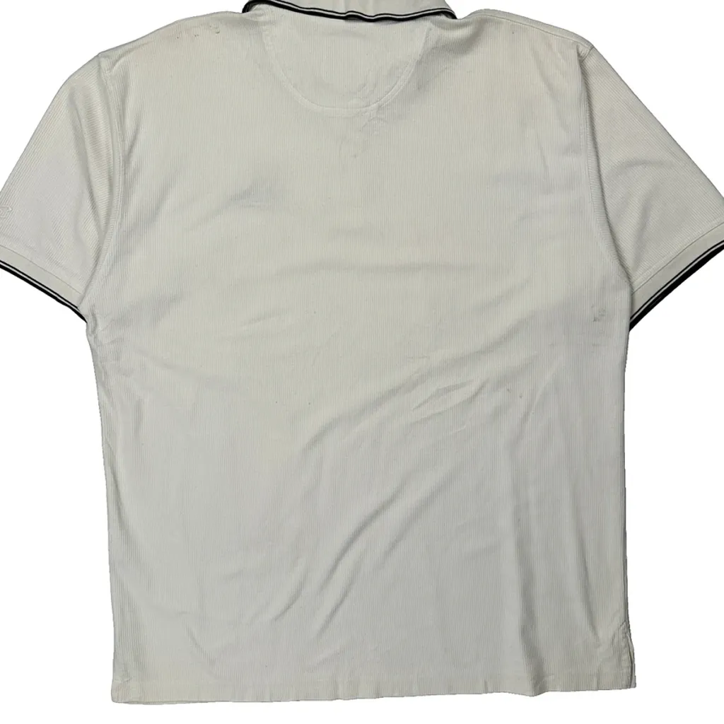 Dale Earnhardt Chase Authentics Nascar Polo Shirt - XL White Cotton Blend - Image 6