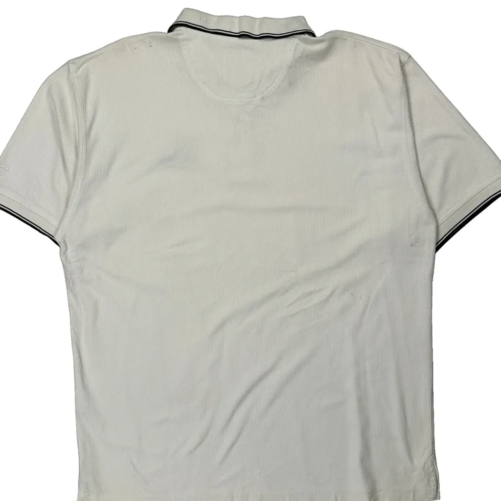 Dale Earnhardt Chase Authentics Nascar Polo Shirt - XL White Cotton Blend - Image 7