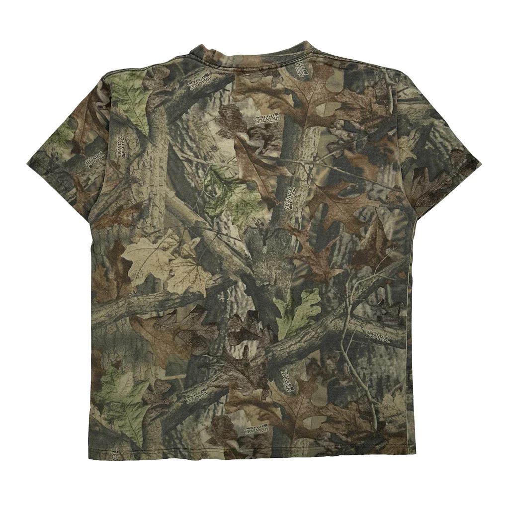 Dale Earnhardt Chase Authentics Camo T-Shirt - XL Camo Cotton - Image 2