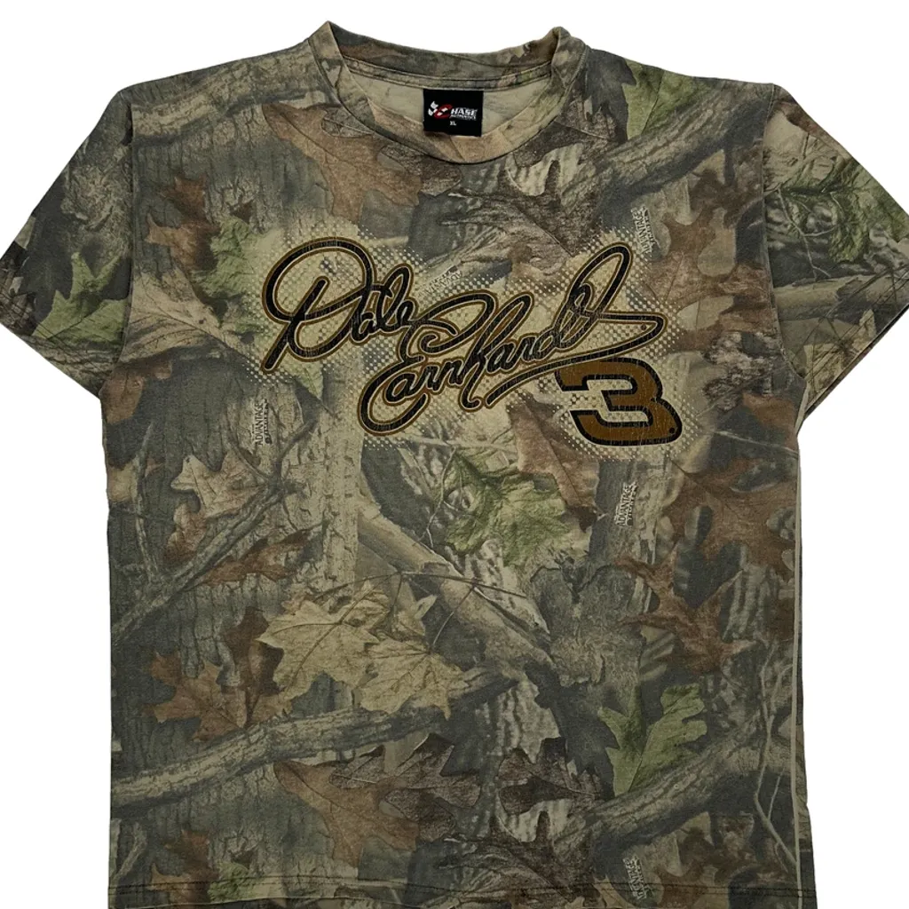 Dale Earnhardt Chase Authentics Camo T-Shirt - XL Camo Cotton - Image 5