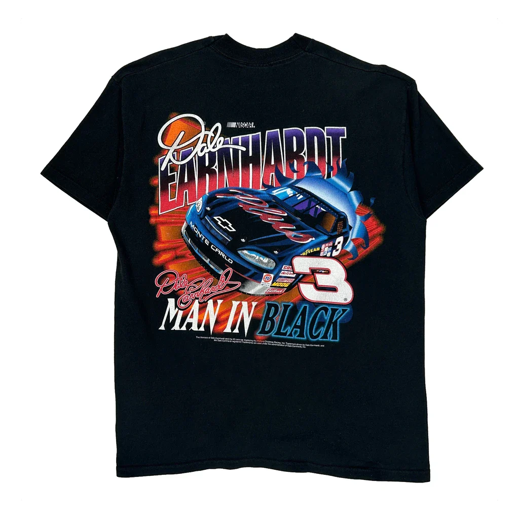 Dale Earnhardt Competitors View Nascar T-Shirt - Large Black Cotton - Image 2