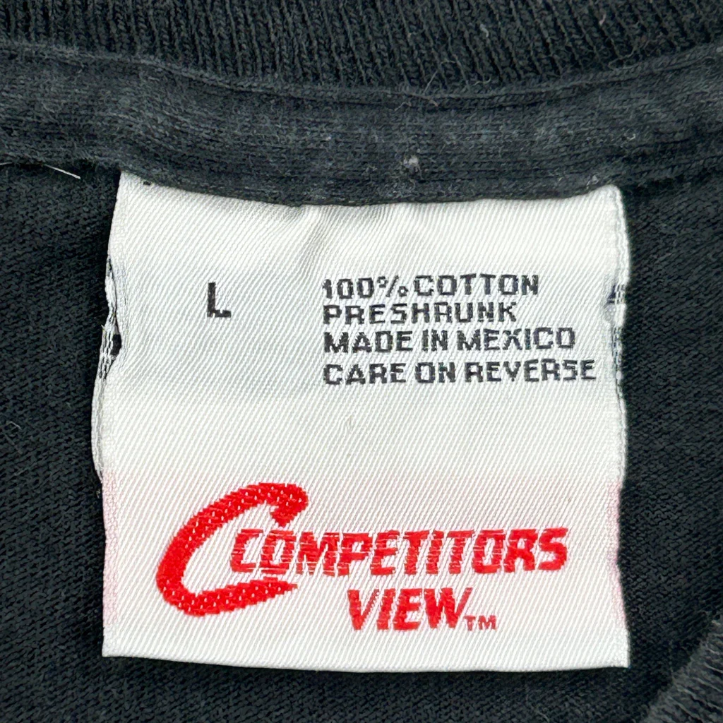 Dale Earnhardt Competitors View Nascar T-Shirt - Large Black Cotton - Image 3