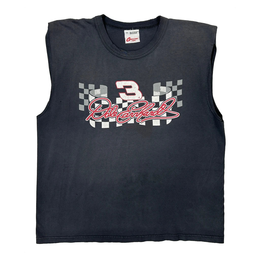 Dale Earnhardt Competitors View Nascar T-Shirt - 2XL Black Cotton
