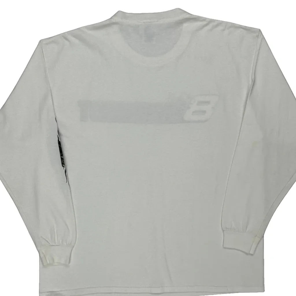 Dale Earnhardt Jr. Chase Authentics Nascar Long Sleeve T-Shirt - XL White Cotton - Image 7