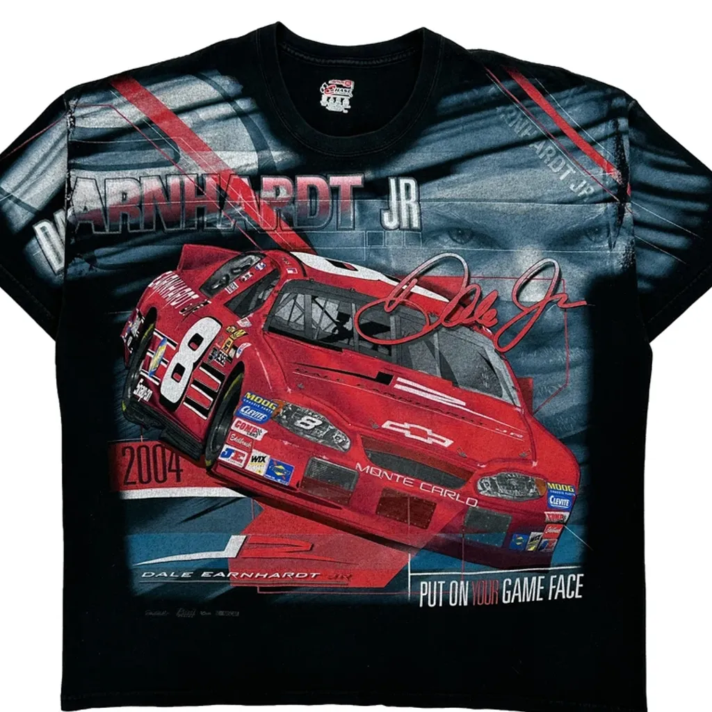 Dale Earnhardt Jr. Chase Authentics Nascar T-Shirt - XL Black Cotton - Image 4