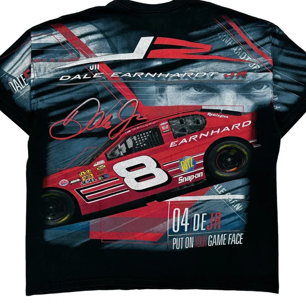 Dale Earnhardt Jr. Chase Authentics Nascar T-Shirt - XL Black Cotton - Image 6