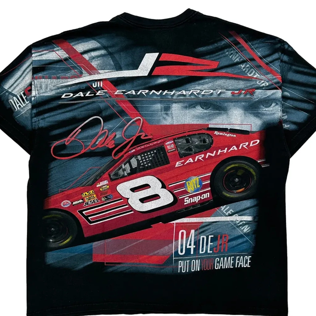 Dale Earnhardt Jr. Chase Authentics Nascar T-Shirt - XL Black Cotton - Image 7