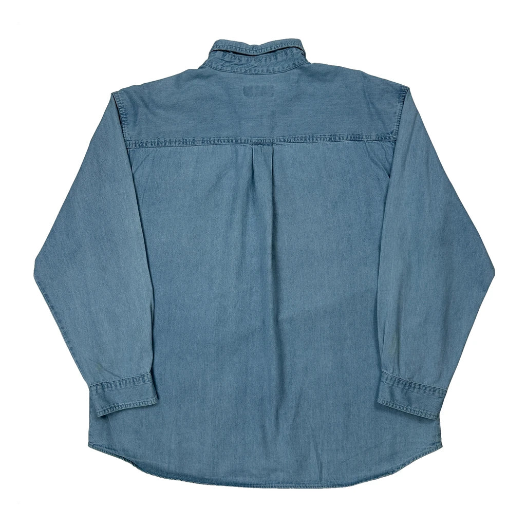 Dale Earnhardt Jr. Competitors View Nascar Denim Shirt - XL Blue Cotton - Image 2