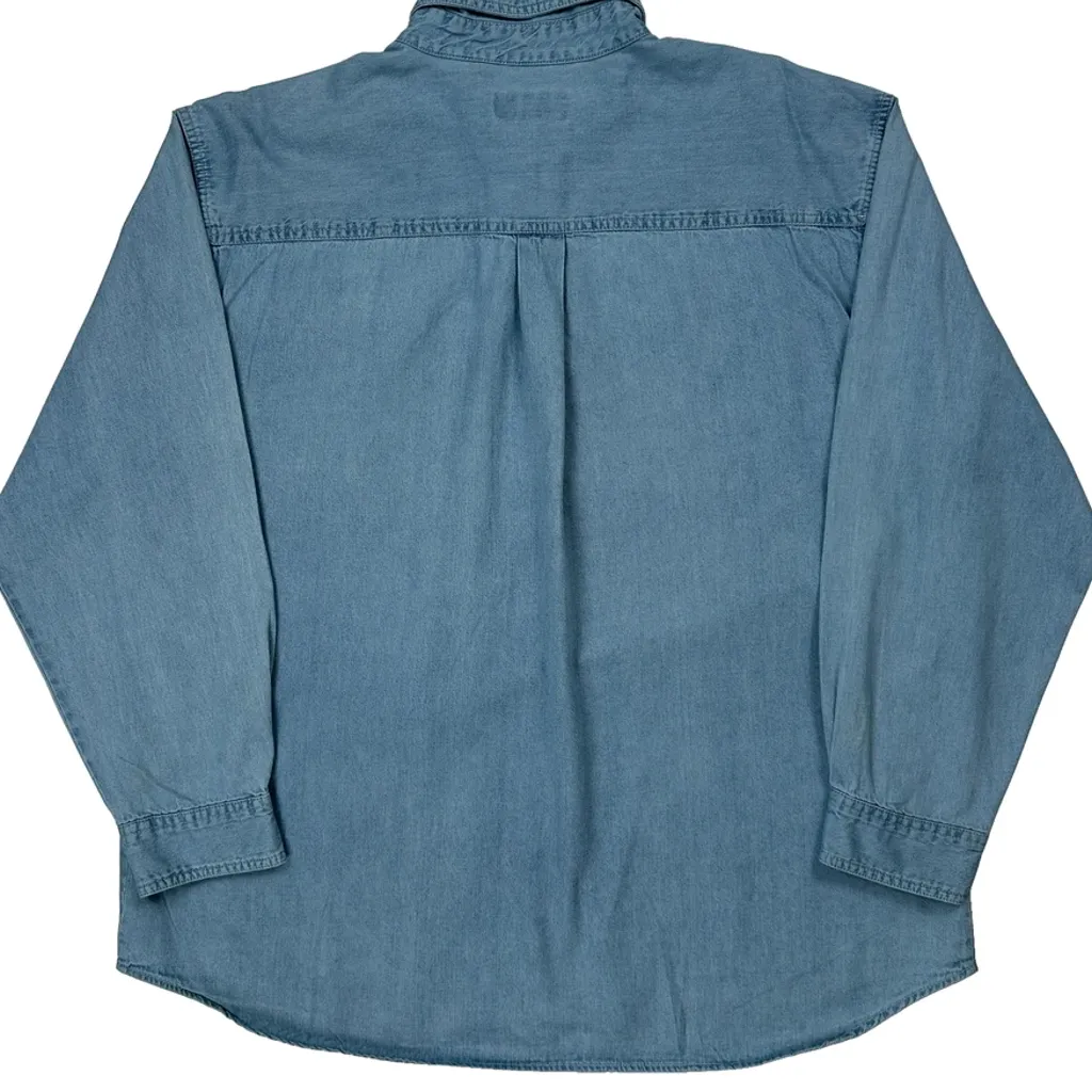 Dale Earnhardt Jr. Competitors View Nascar Denim Shirt - XL Blue Cotton - Image 7